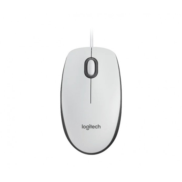 Mouse optic Logitech M100, alb, DPI (Min/Max): 1000±, cablu 1.8m, USB EMEA-914